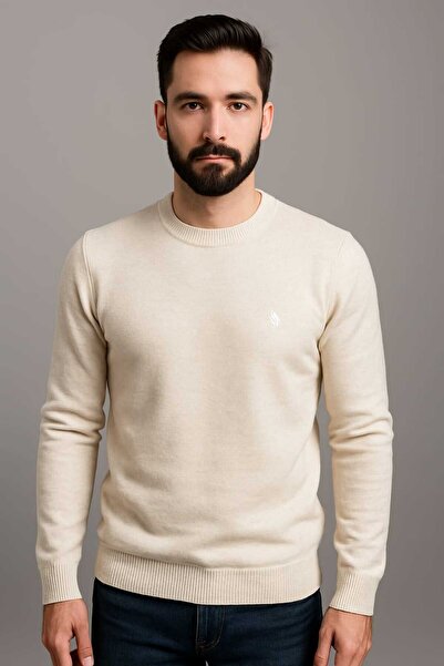 ANATOLIATEKSTILE Pulover Bărbați Tricotat – Simplu, Elegant, Soft Touch, Casu...