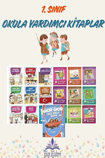 Ata Yayıncılık 1. Sınıf Maarif Modeli Gıcır Gıcır Oku Anla Boya + 18 li Hikay...