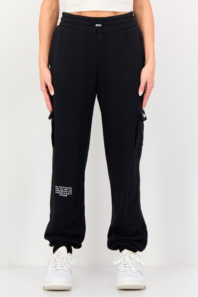 Nike Women Standard Fit Outdoor Sweatpants, Black