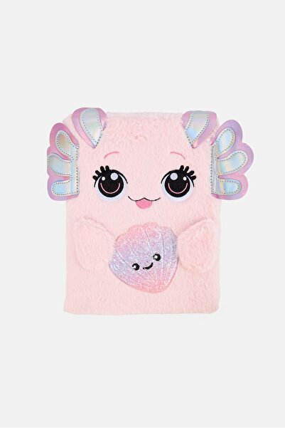 Votum Large Sea Creature Furry Sketchbook, Pink