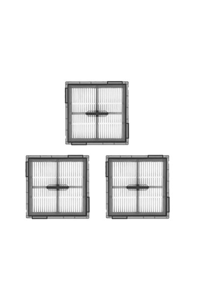 Roborge Filtru Hepa compatibil cu aspiratorul robot Roborock S8 Pro, 3 buc.
