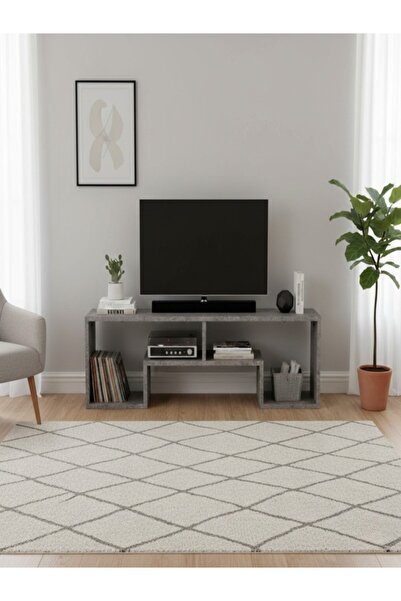 BEC13 TV stand - 160 cm - with a modern open design