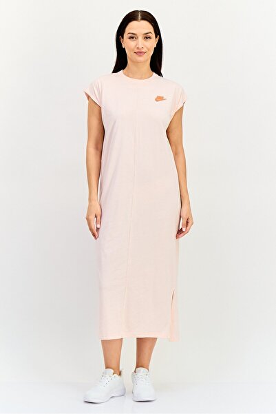 Nike Women Oversized Fit Cap Sleeve Outdoor Dress, Peach