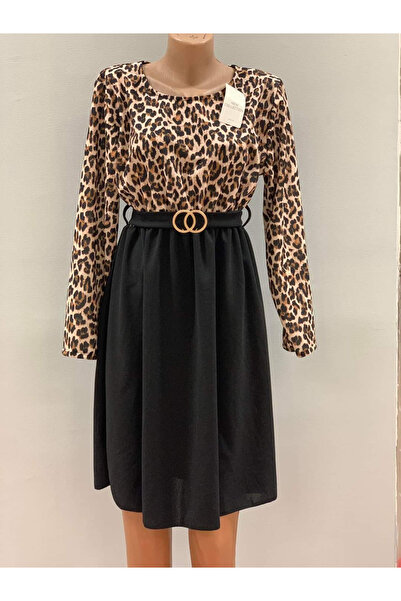 OEMN Rochie de zi cu imprimeuri diverse - ALN