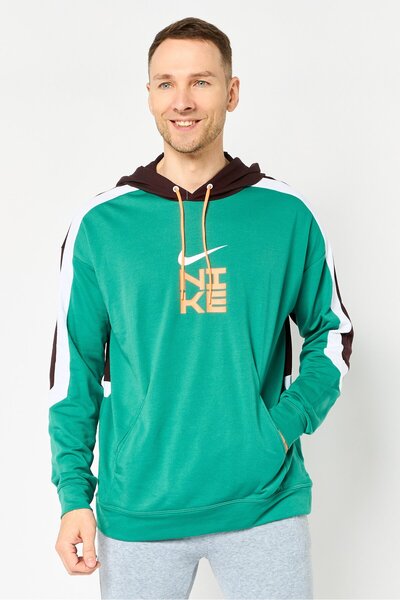 Nike Men Sportswear Fit Long Sleeve Training Hoodie, Green