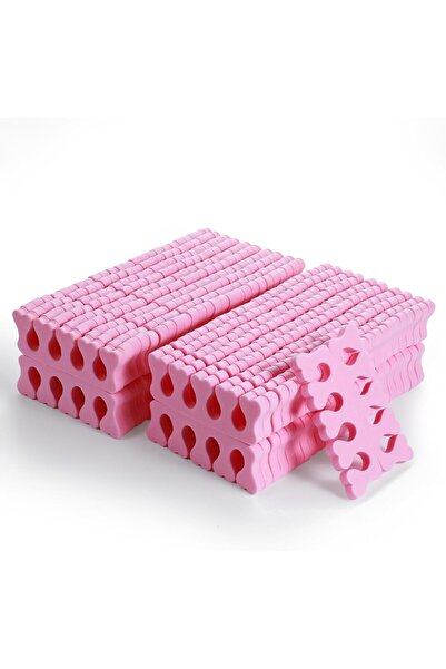 Generic 40 Pcs Sponge Toe Separators, Pedicure Tool Kit Flexible Toe Spacer for Polishing Pedicure Manicure
