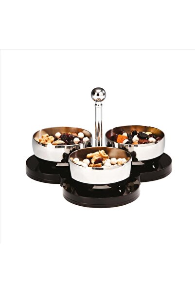 Zicco ZKC-07 Akrilik Standlı Çerezlik, 3'lü