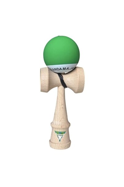 MASHASHOP Grip Kendama, cusut, cauciuc japonez, verde, 18 cm