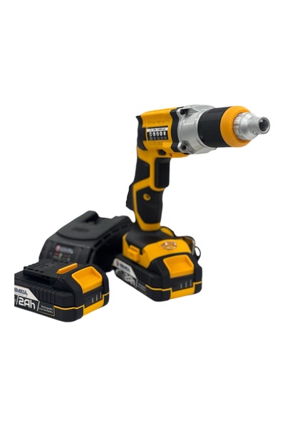 Saatistan Profesyonel Şarjlı Alçıpan Vidalama Aracı, Güç ve Kolay Kullanım