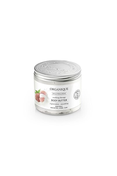 Organique Cosmetics Unt corp calmant lapte de capra, litchi si unt de shea piele sensibila Organique 200 ml
