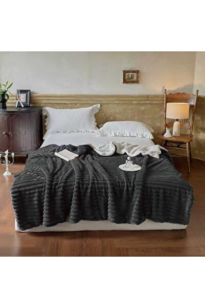 Pucioasa Home Pătură cu Blăniță Premium 200x230 – Ultra Soft, Pufoasă și Eleg...