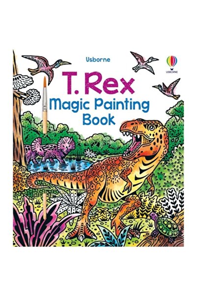 Usborne Publishing T. Rex Watercolour Paint Book, Usborne Publishing, 2023, A...