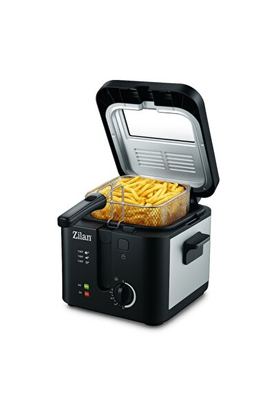 Zilan Deep Fryer ZLN-0010, 1600 W, 2.5 L, adjustable thermostat, removable bowl, stainless steel