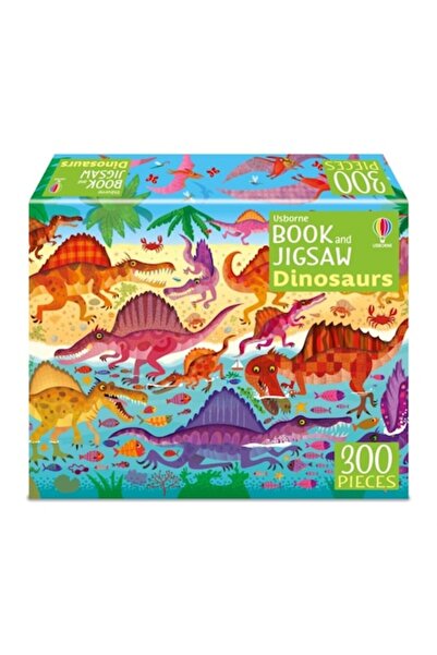 Usborne Book and Jigsaw Dinosaurs 300 pieces