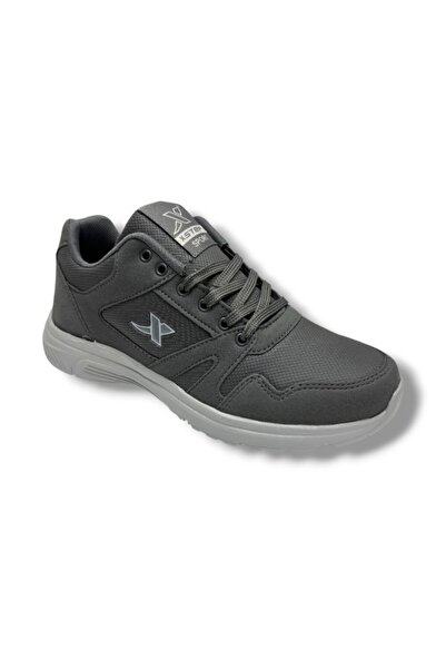 Cakgo XStep 020-26 Δερμάτινο Ανατομικό Ανδρικό Sneaker Smoked Ice