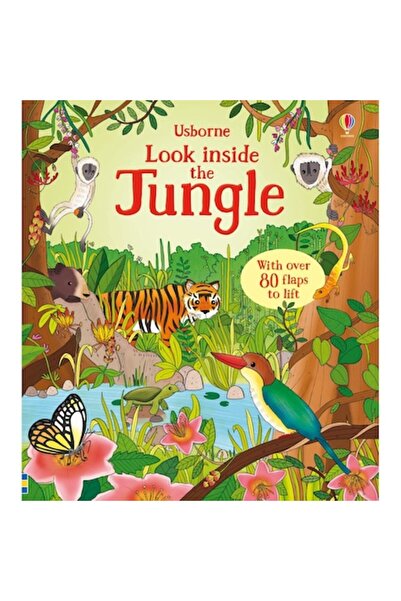 Usborne Publishing Look Inside the Jungle - Uită-te în interiorul junglei, ca...