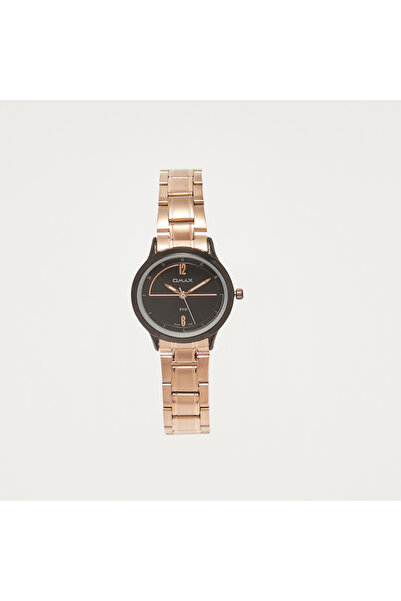 Omax Women's Rose Gold Analog Wrist Watch