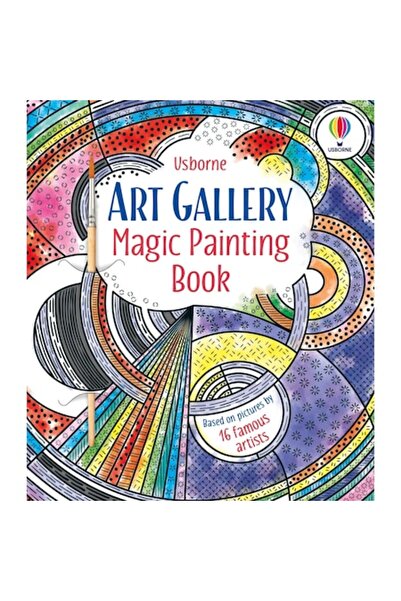 Usborne Water painting book - Art Gallery Magic Painting Book,