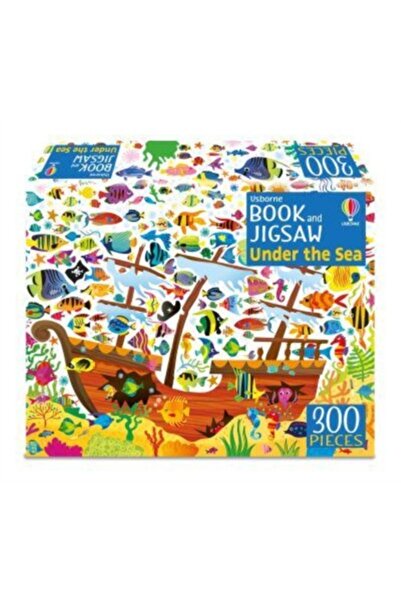Usborne Carte și puzzle sub mare - Kirsteen Robson