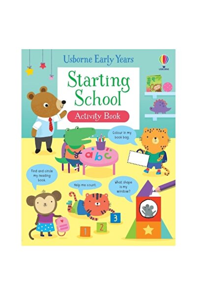 Usborne Caiet de activități pentru începerea școlii