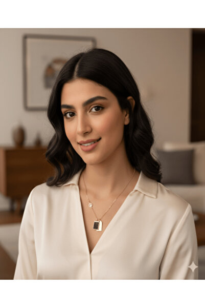 burjalmodah سلسال ذهبي بتصميم عصري أنيق