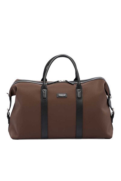 Tergan Kahve Vegan Unisex Seyahat Çantası - S1SC00021330-U6B