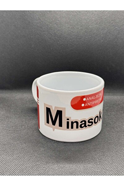 kkare tasarım M*inasok Özel Tasarım Çay Fincanı