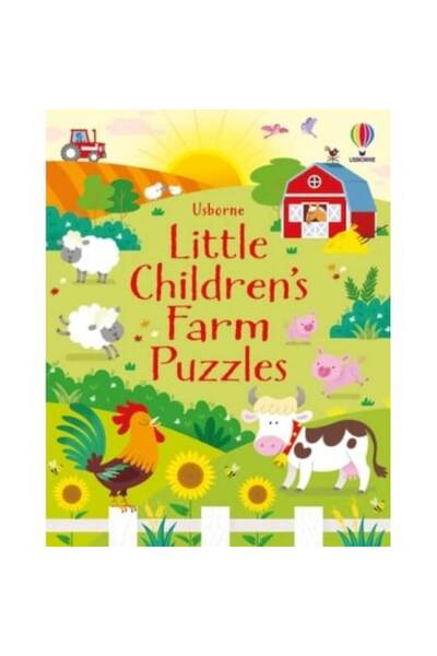 Usborne Farm-themed puzzles for toddlers by Kirsteen Robson