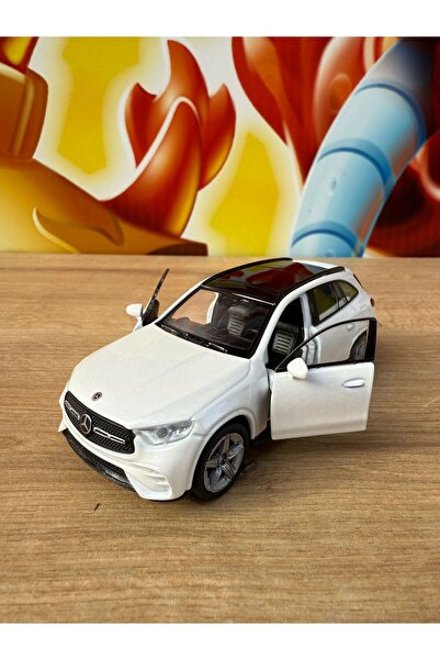 scntoys سيارة مرسيدس-بنز GLC 220D 4 ماتيك مع أبواب قابلة للفتح بالضغط، نموذج سيارة مرسيدس بنز GLC مصبوب