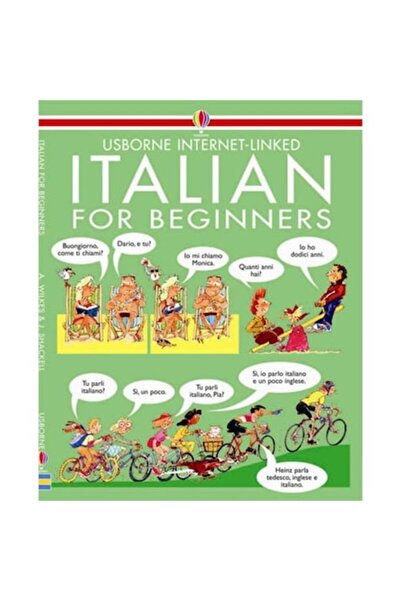 Usborne Publishing Italian for Beginners ani, vârsta 9+,