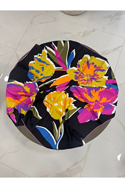 PAPLİO FERRE Γυναικείο μεταξωτό μαντήλι Tivil ΦΟΥΣΙΑ 90 x 90