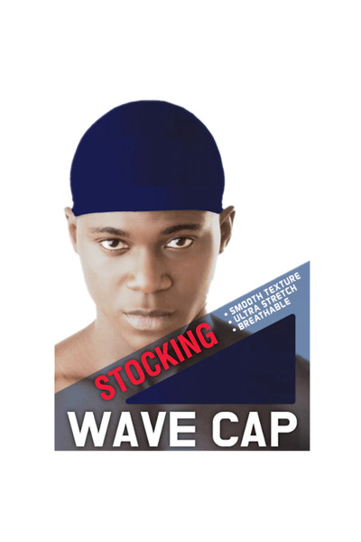 Choice3 قبعة نوم رجالية ضاغطة بلون أزرق كحلي، قطعة واحدة، قبعات نوم، قبعات جو...