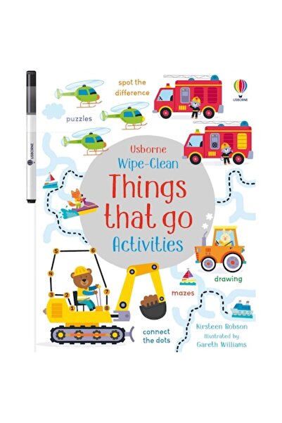 Usborne Δραστηριότητες Καθαρίστε-και-Γράψτε – Βιβλίο δραστηριοτήτων για παιδι...