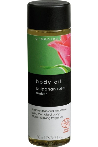 Greenland Ulei corp, cu trandafiri si chihlimbar, Greenland, 150 ml