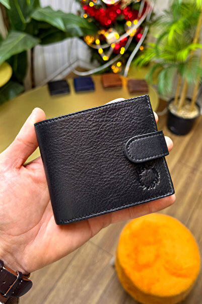 CüzCan Piaxo Siyah Hakiki Deri Erkek Cüzdan Kişiye Özel Isim Baskılı (dıştan ...