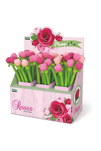 Lebez Pix flexibil Roses, ø 2 cm (36 buc/display), copii varsta 6 ani+,8 ani+