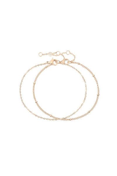 Produse.Top Set cu Doua Bratari Luxury Fashion Dama din material inoxidabil p...