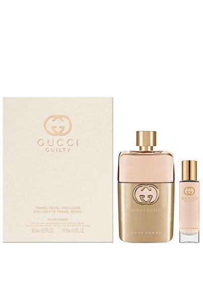 Gucci Guilty Pour Femme For Women Eau De Parfum 90ml + Eau De Parfum 15ml Travel Set
