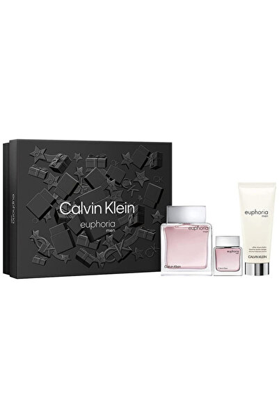 Calvin Klein Euphoria For Men Set Eau De Toilette 100ml + Eau De Toilette 15ml + Asb 100ml