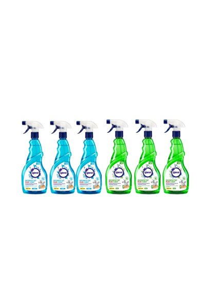 Igienol Igienol Cleaning Set: 3x Universal Disinfectant 1L Blue Fresh + 3x Mu...