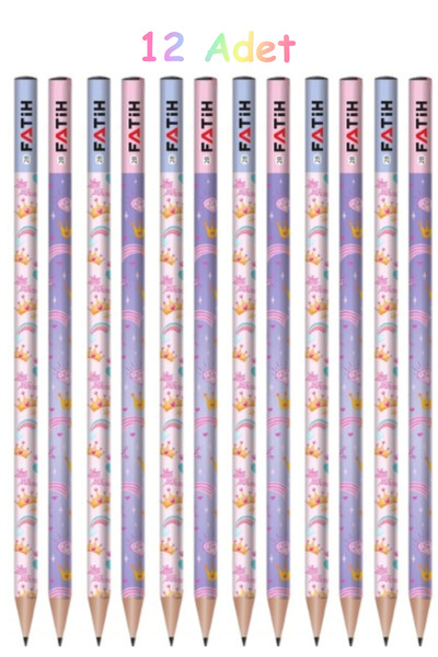 Fatih 12 Adet 2B Kurşun Kalem