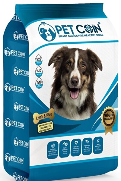 Petcoin Pet Coin Kuzu & Pirinçli Yetişkin Köpek Maması 3 Kg (2210)