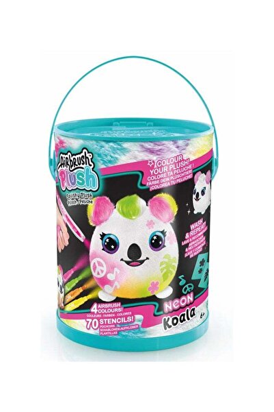 Canal Toys دمية بخاخية قطيفة - علبة طلاء نيون سكويش بالز