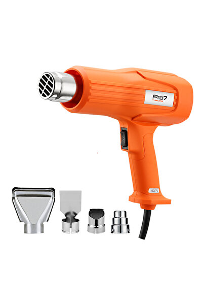 Lawazim أداة التسخين Pro7 - منفاخ هواء ساخن ثنائي الحرارة بقوة 2000 واط مع فو...