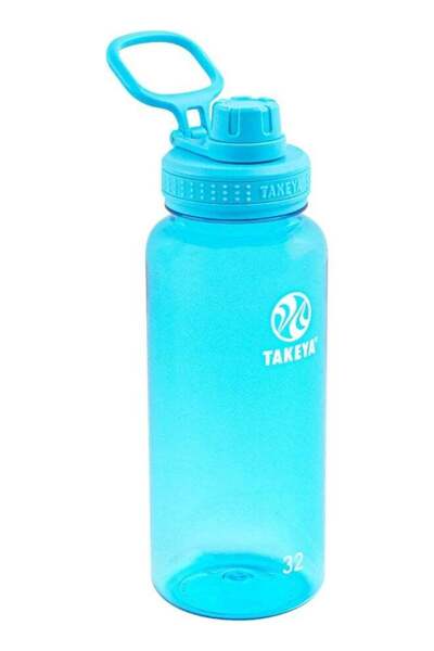 Generic Takia Tritan Water Bottle 950ml - Breeze Blue, Durable & Leak-proof