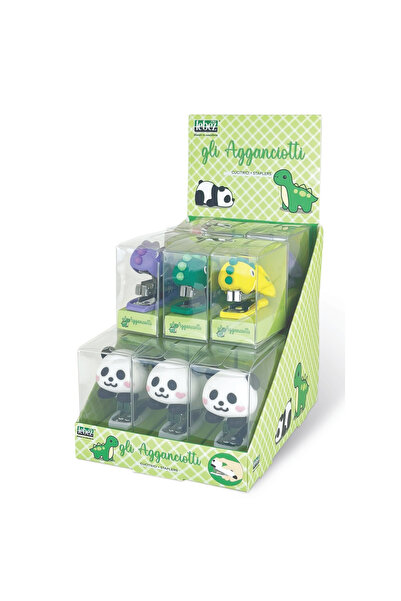 Lebez Fancy Boy stapler, 2 models (12 pcs/display), children ages 3 years+, 6...