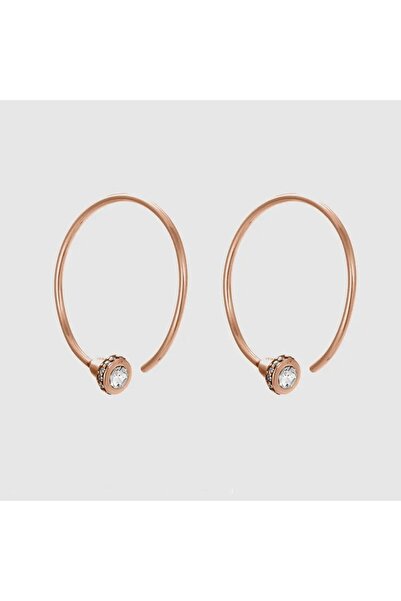 Produse.Top Cercei eleganti rotunzi cu strasuri din otel inoxidabil placat cu...