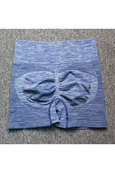 Produse.Top Colanti Dama Sport scurti de vara albastru inchis cu talie inalta...