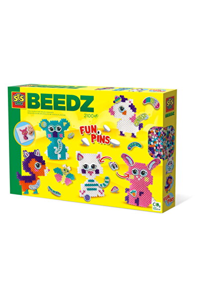 SES Creative Set margele, SES Creative, 5 ani+, Multicolor