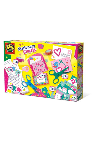 SES Creative Set creativ papetarie pentru copii, Ses Creative, +5ani, Multicolor